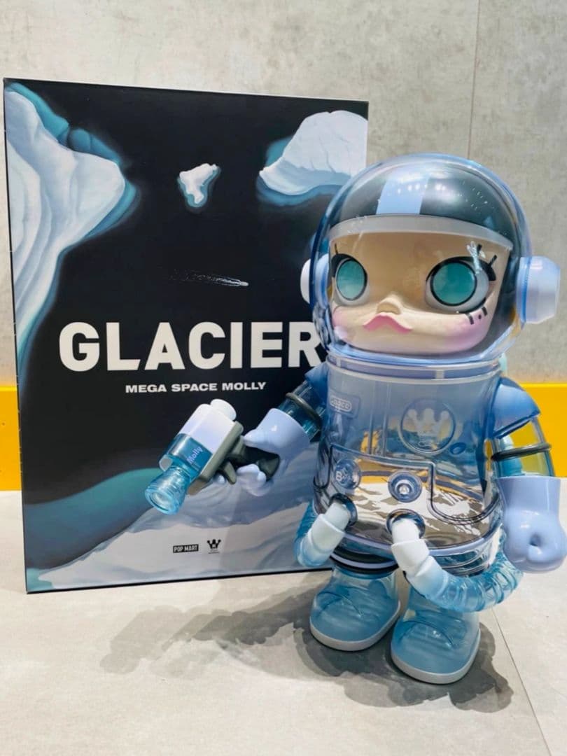その他 POPMART MEGA SPACE MOLLY SOFT DRINKSBLUE