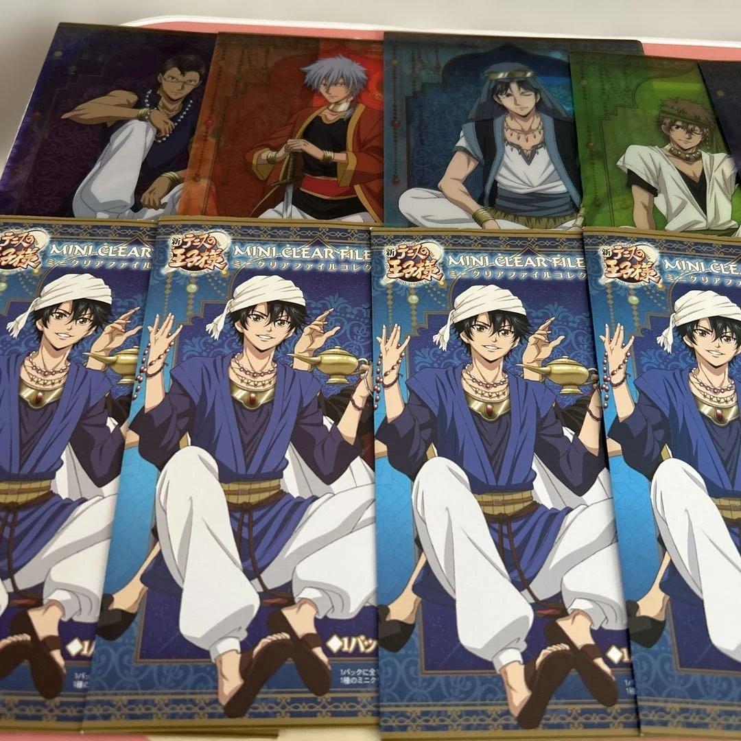新テニスの王子様　アラビアン　ミニクリアファイルコレクション7種