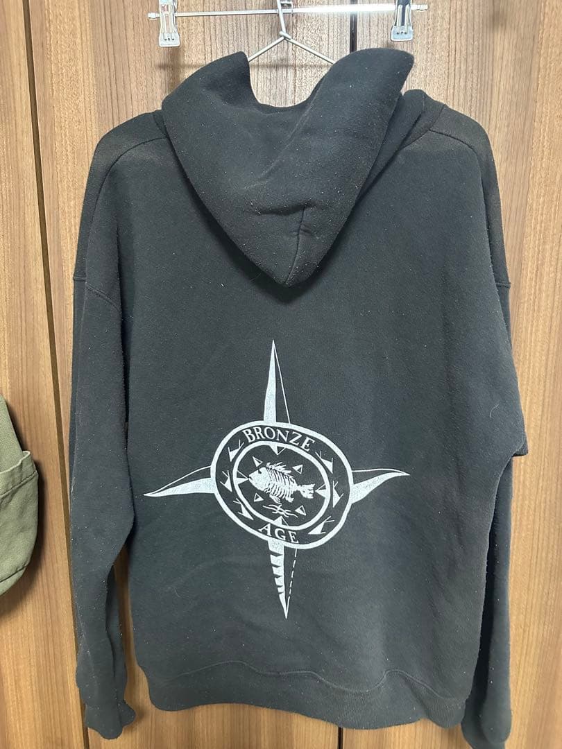【レア】90s BRONZE AGE パーカー Made in USA製