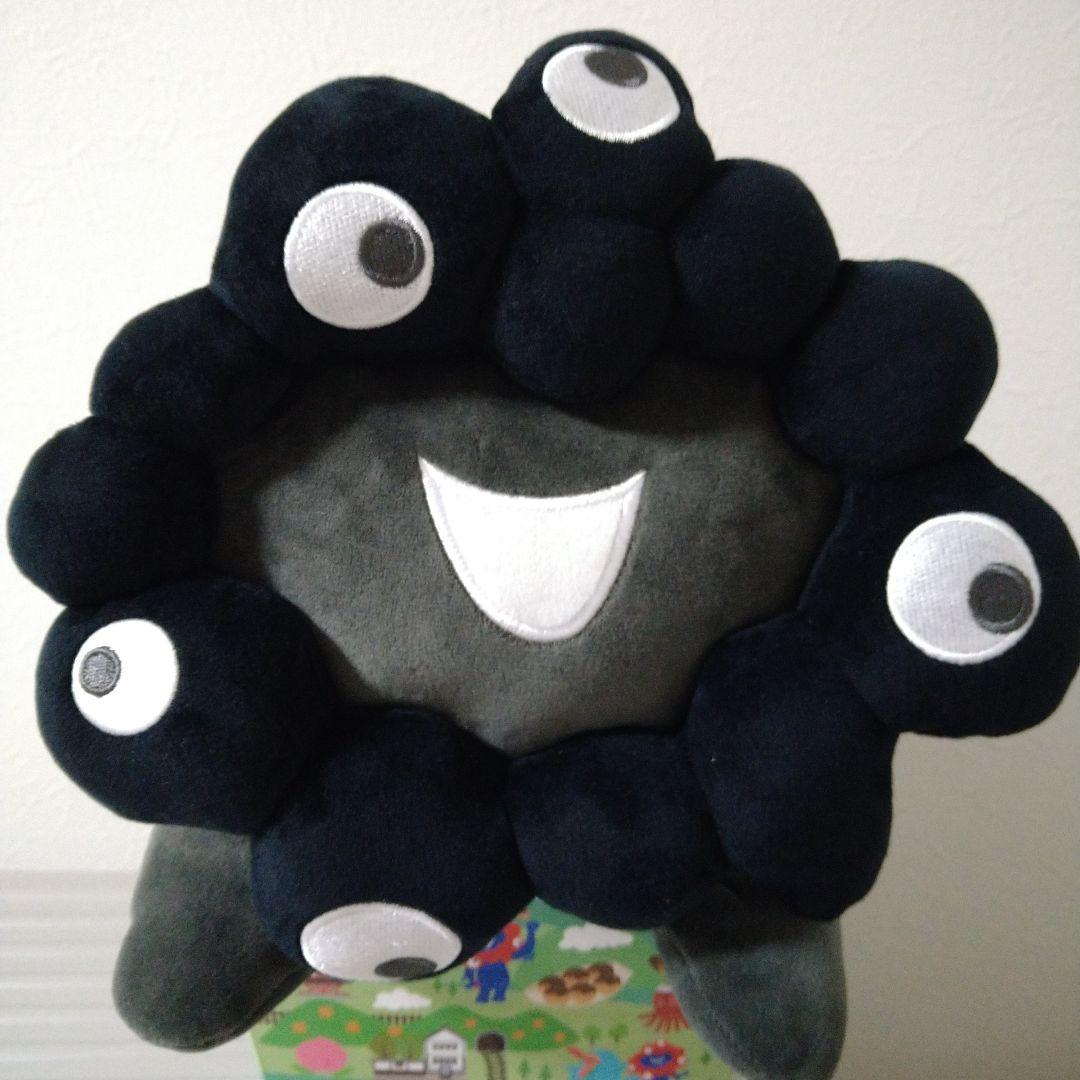 新品未使用✩タグ付✩黒 ミャクミャク 這型 ぬいぐるみ Lサイズ✩.*˚
