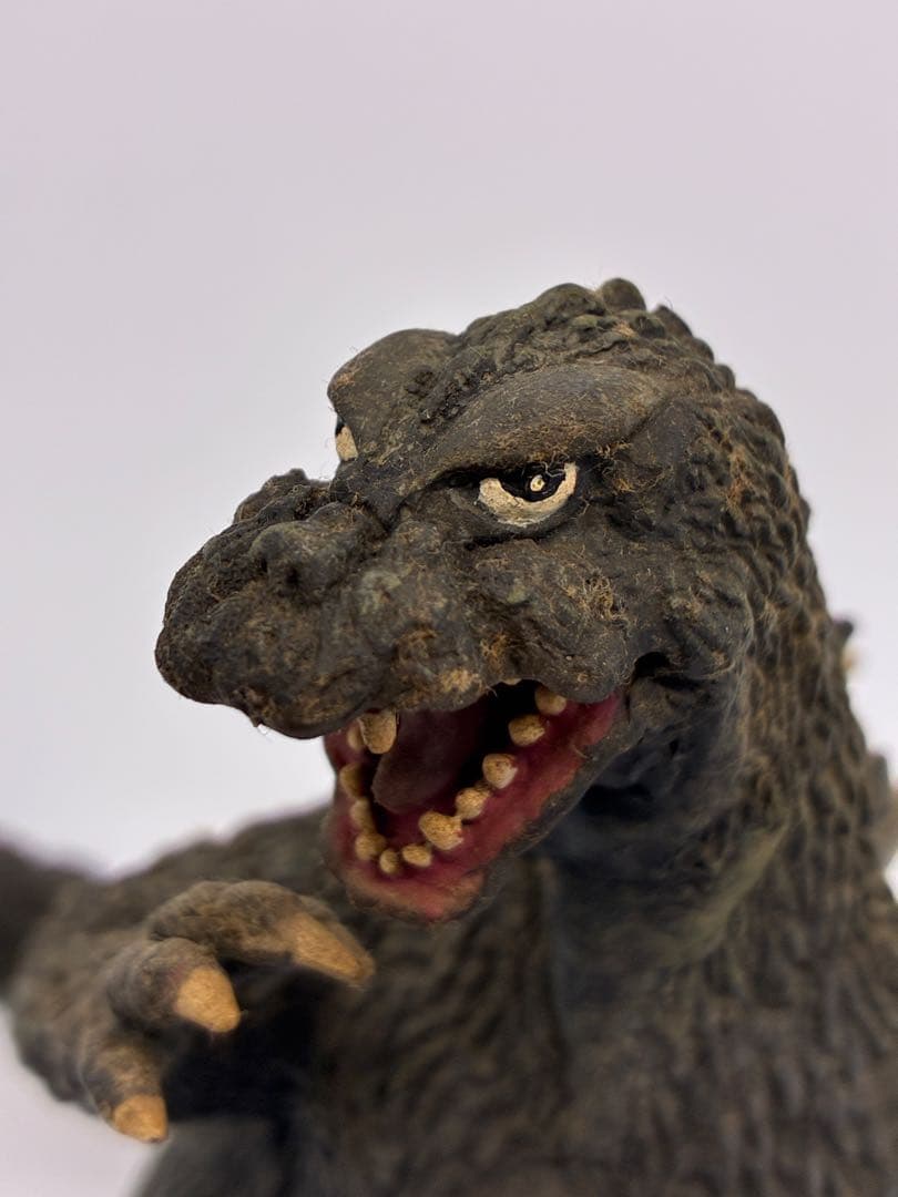 ゴジラ　GODZILLA 1964 ソフビキット　モスラ対ゴジラ モスゴジ　完成