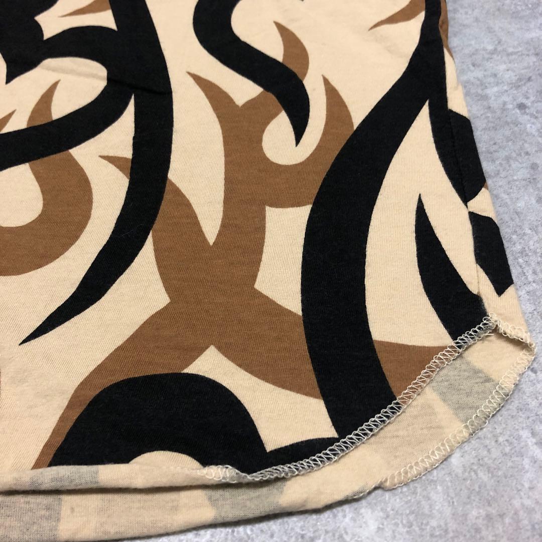 ■ ナンバーナイン タンクトップ ハートトライバル柄 NUMBER(N)INE