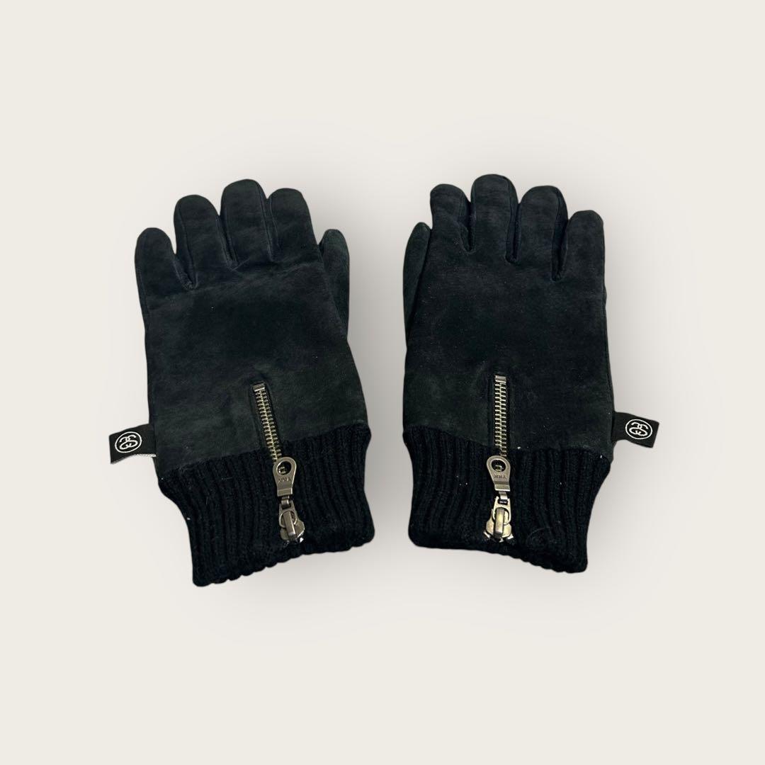 【激レア】old stussy 手袋 ss link シャネルロゴ
