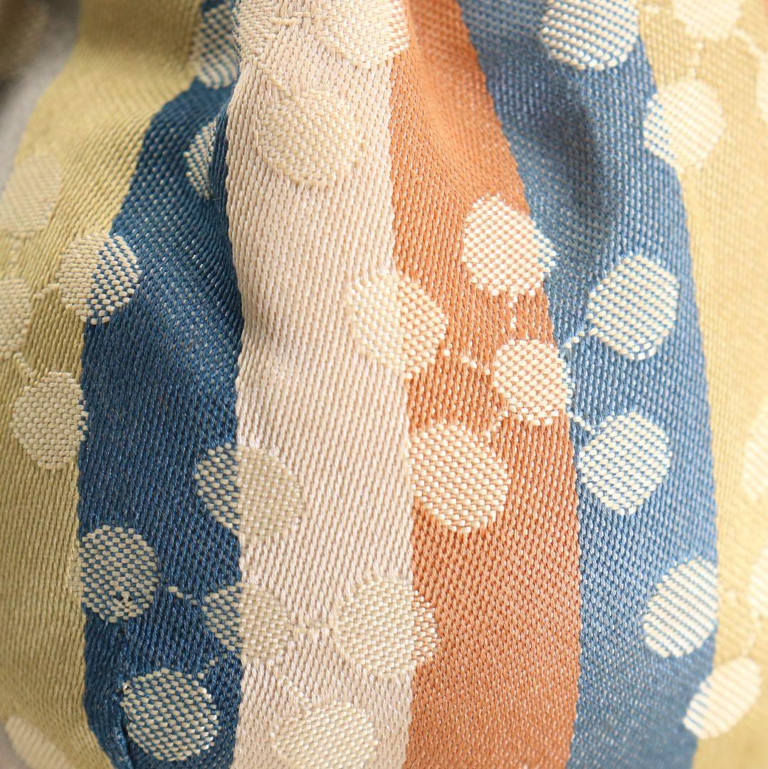 笹山登古作 高取焼 鶴首茶入 利休梅緞子仕覆 茶道具 共箱　V910