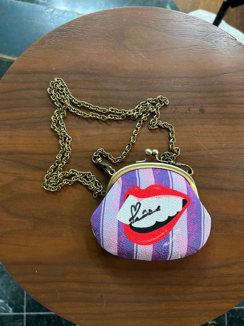 明石家電子台 がま口 タオル 新品未使用 サイン入り