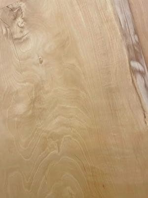 【お値下げしました♡】白栃　一枚板　ダイニングテーブル　約150センチ