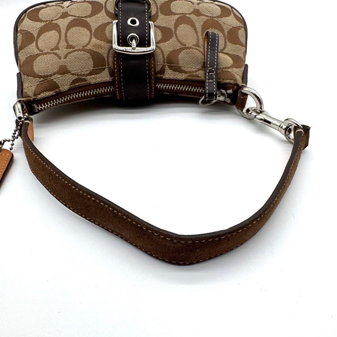 バッグ COACH SOHO shoulder bag signature mini