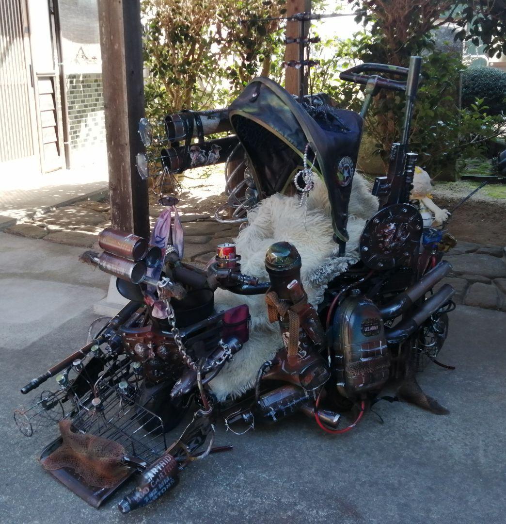 珍品 三輪車 スチームパンク 遊び心満載なアート仕様 インダストリアル