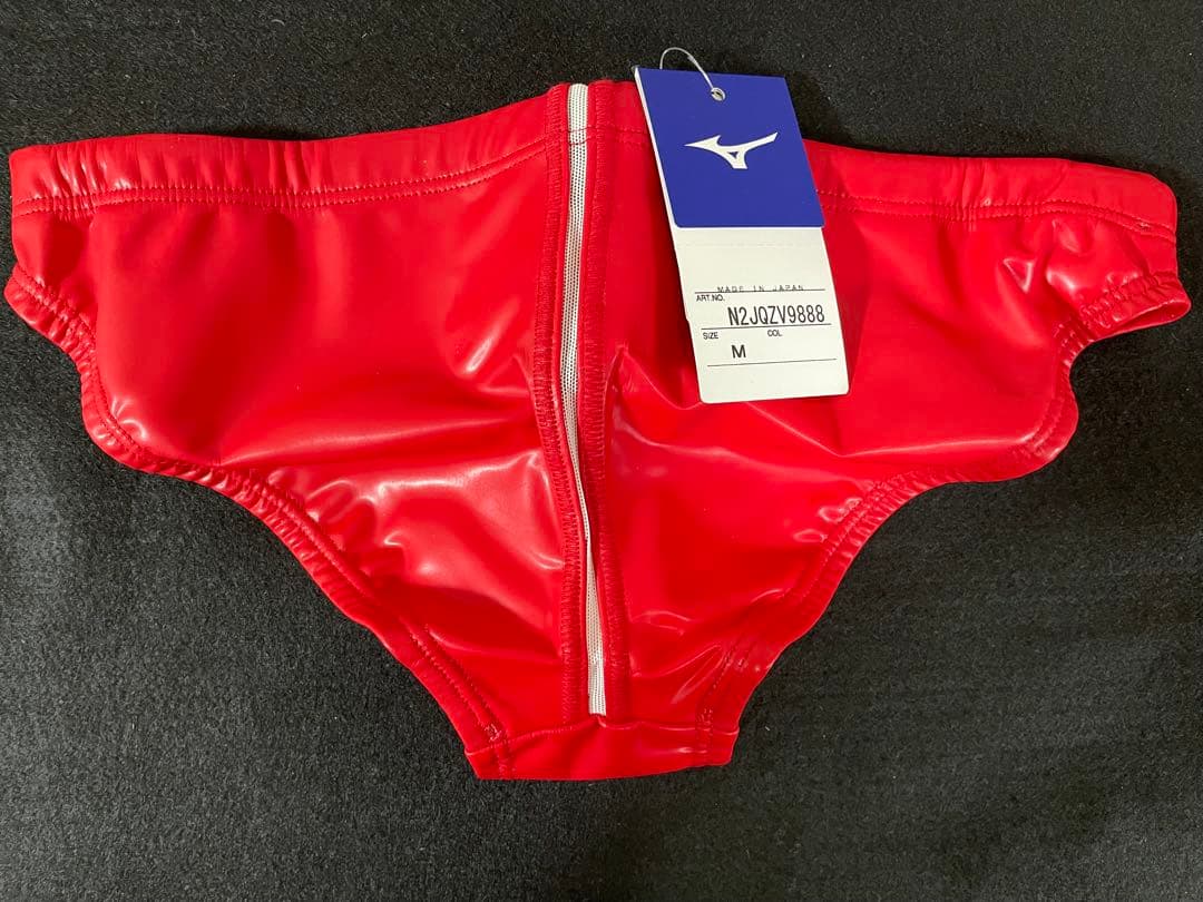 Mizuno 競泳水着 レッド M ウォーターポロVパンツ水球