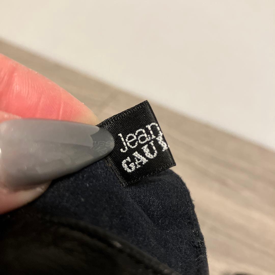 希少 ジャンポールゴルチエ ドラゴン刺繍 レザーグローブ 手袋 本革