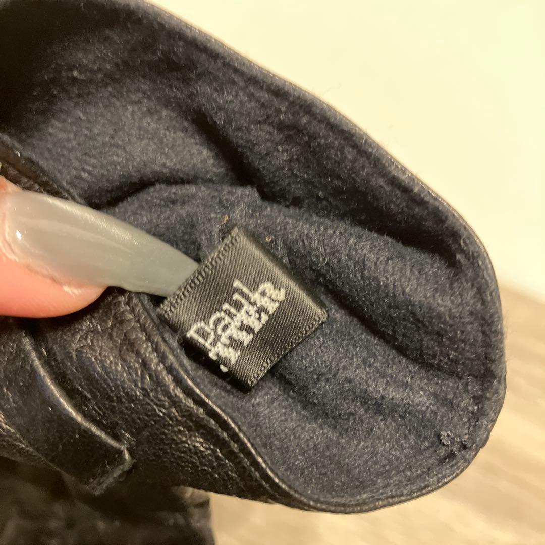 希少 ジャンポールゴルチエ ドラゴン刺繍 レザーグローブ 手袋 本革