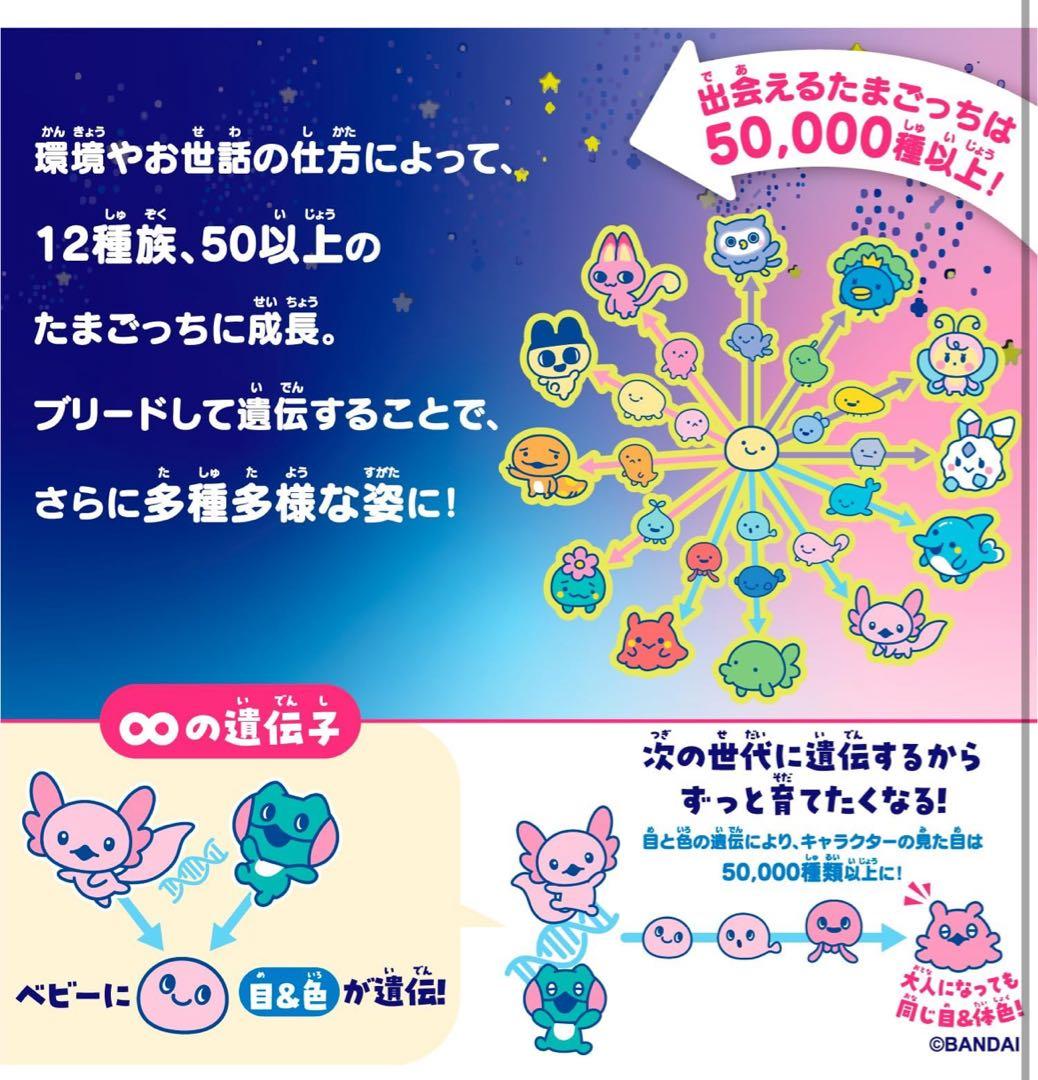 バンダイ　Tamagotchi Paradise - Blue Water