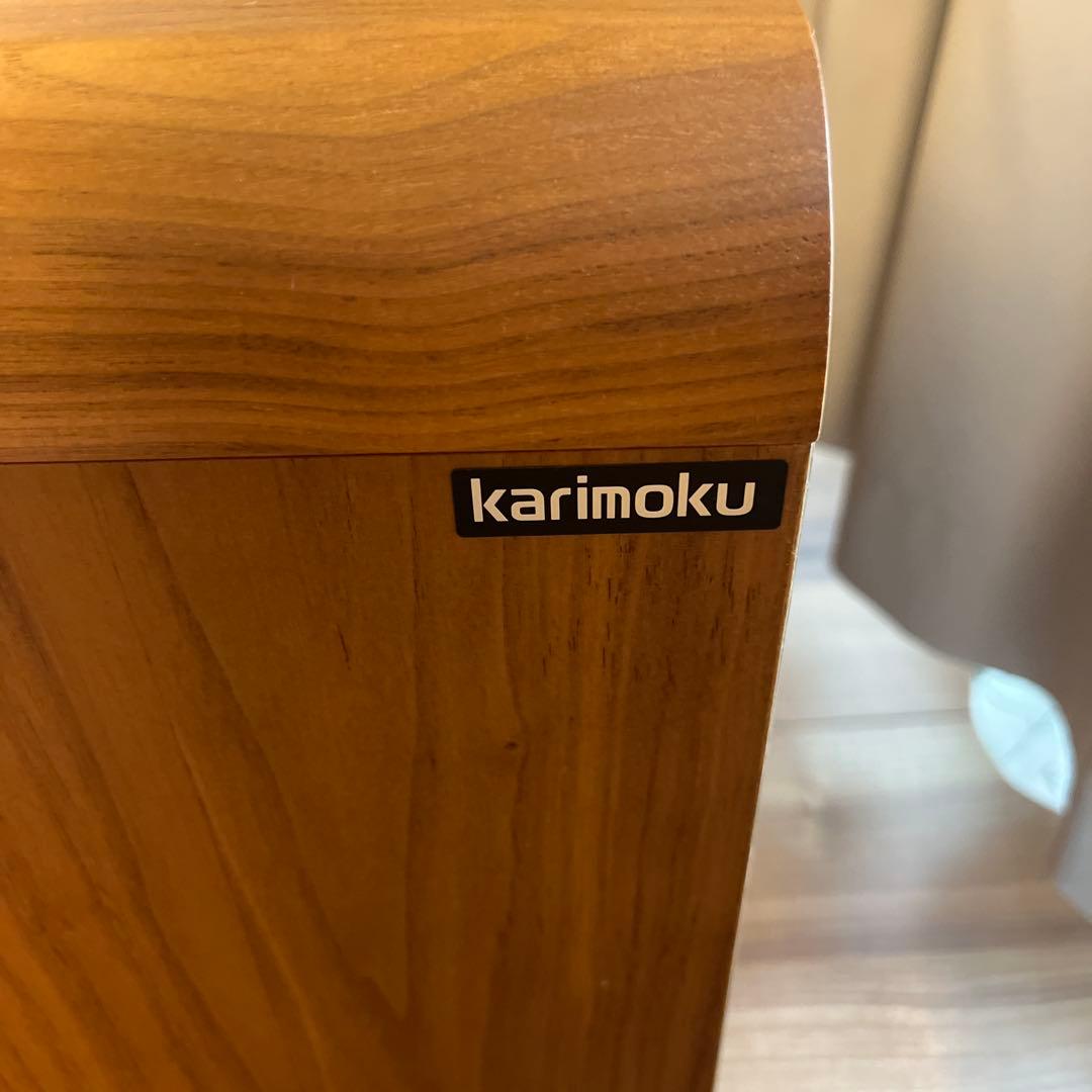 たのメル便　カリモク テレビボード　180 ソリッドアールボード　ウォールナット