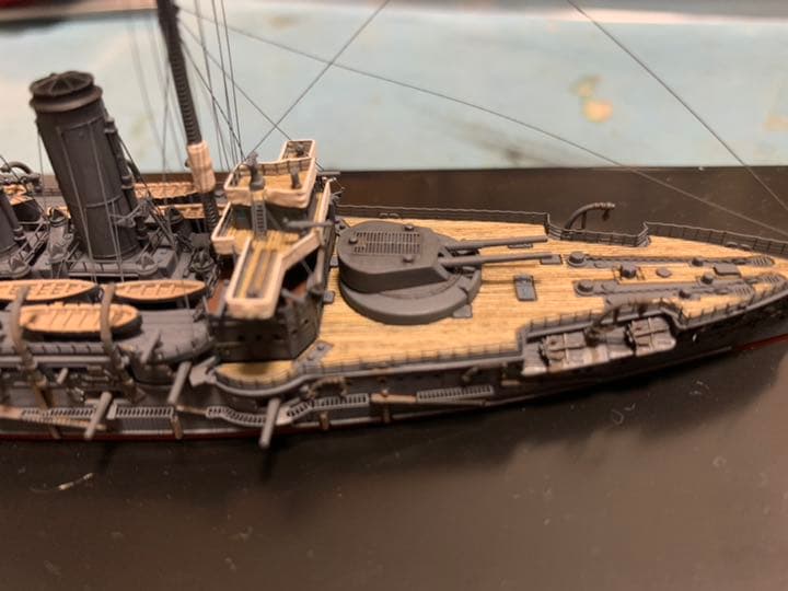 1/700 戦艦三笠 完成品②