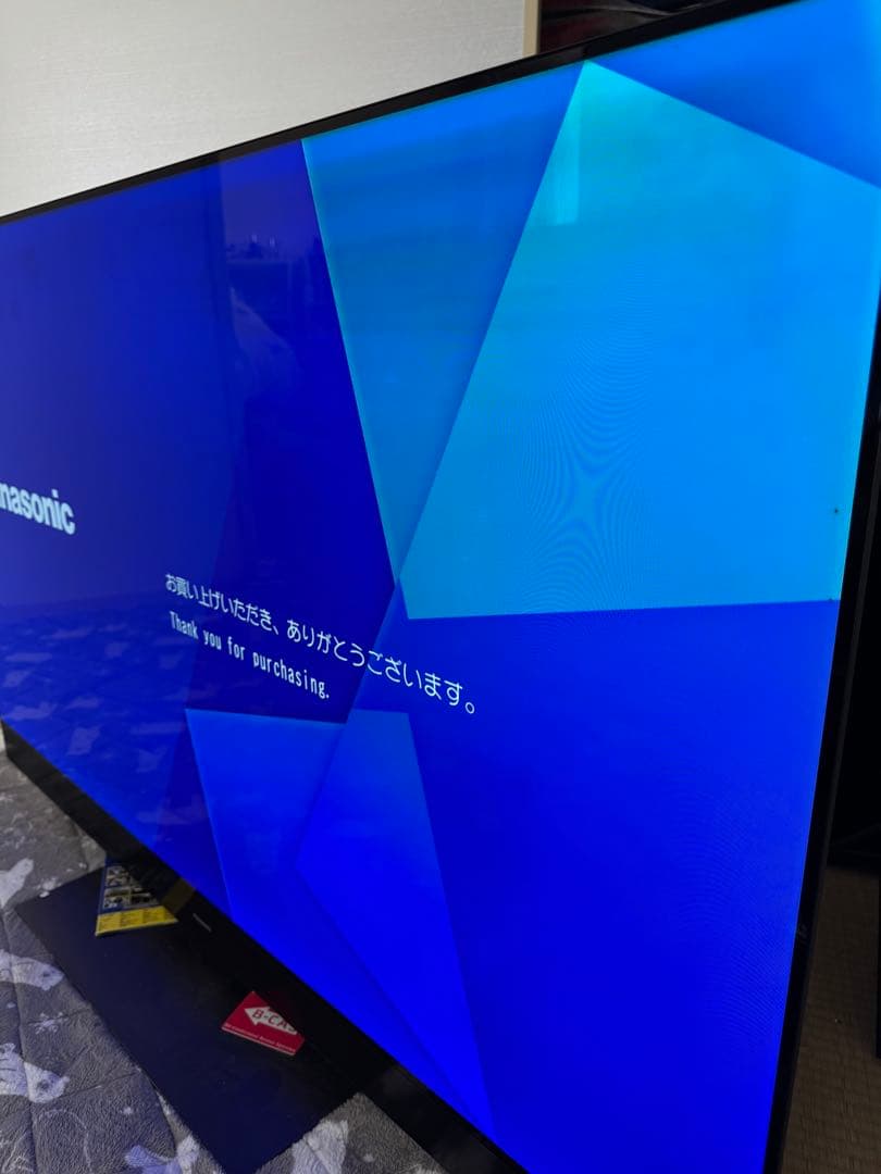 Panasonic有機ELテレビ　55型 2019年　焼き付きあり