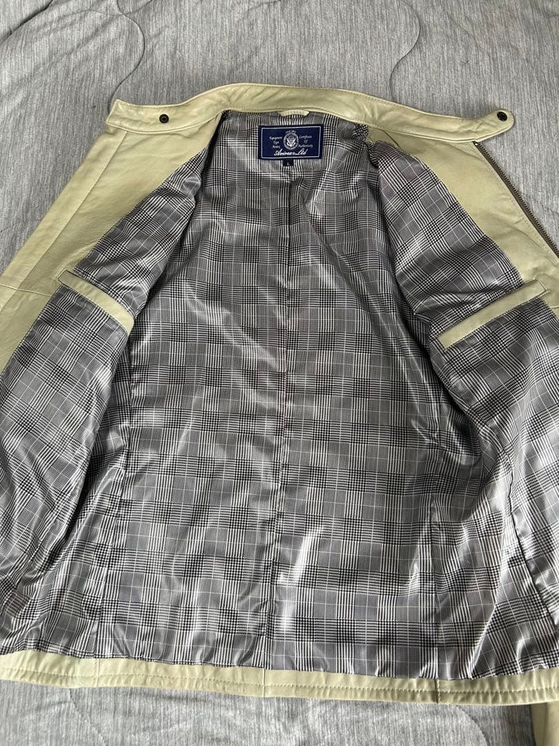 Avirex シングルライダースジャケット L お値下げ‼️