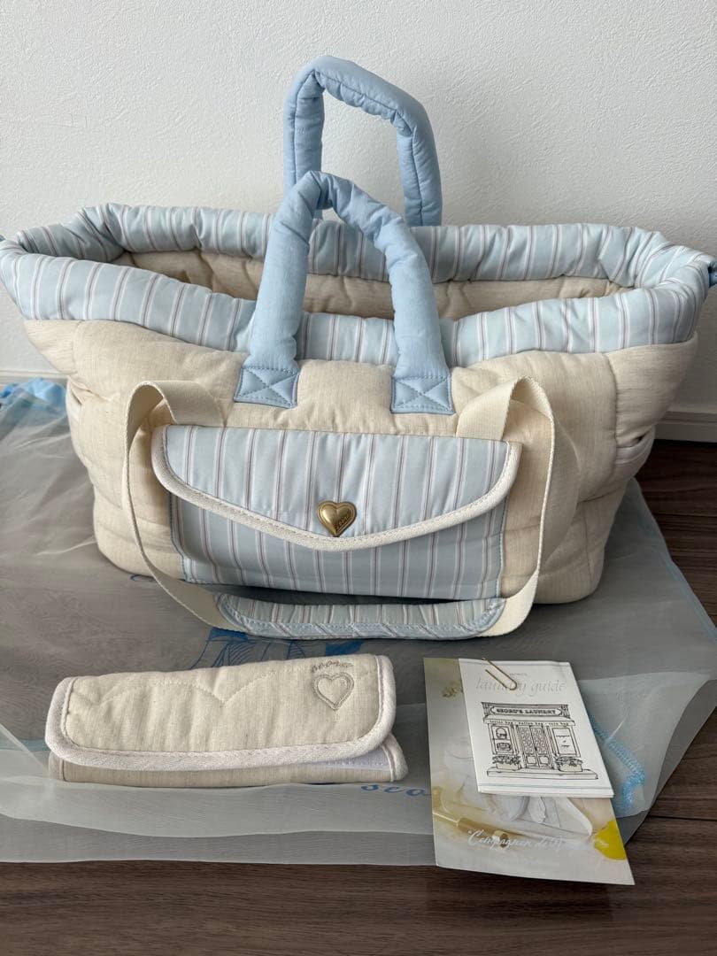 最終！未使用品！seoru レターバッグ　インナーバッグ付き！キャリー　スリング