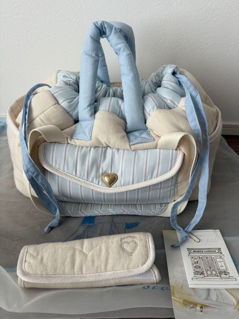 最終！未使用品！seoru レターバッグ　インナーバッグ付き！キャリー　スリング