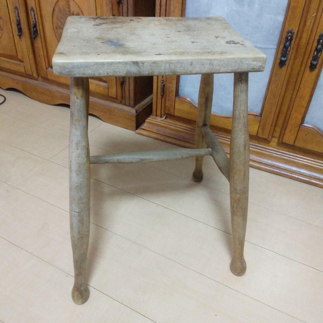 フランスアンティーク　スツール　チェア　椅子　蚤の市
