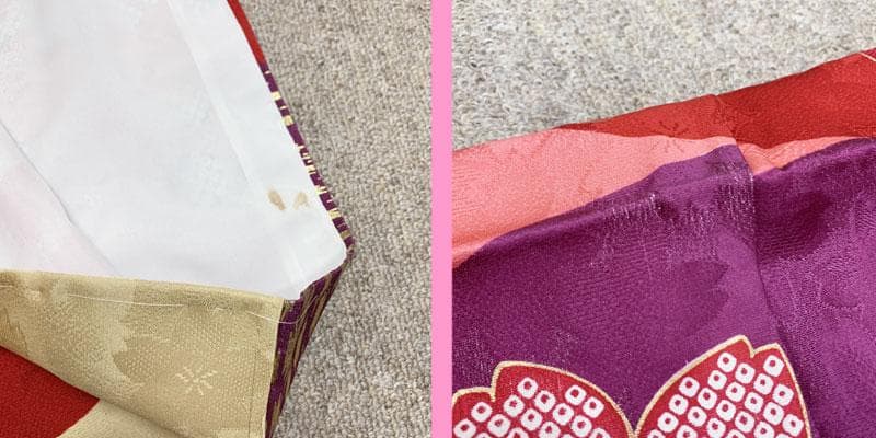 503z5.509y19.小物.406v46☆振袖 身幅広め 金駒刺繍 金彩