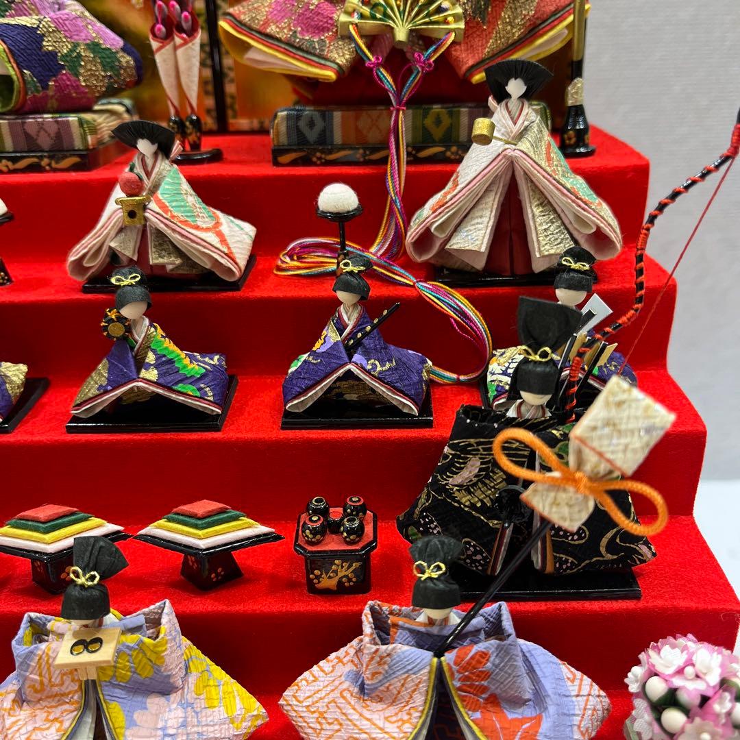 y0114-43雛人形セット　めご雛　まりこ作　和紙
