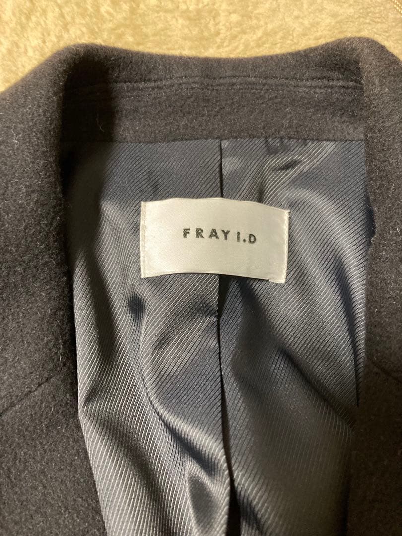 FRAY I.D ウールダブルブレストチェスターコート　0サイズ