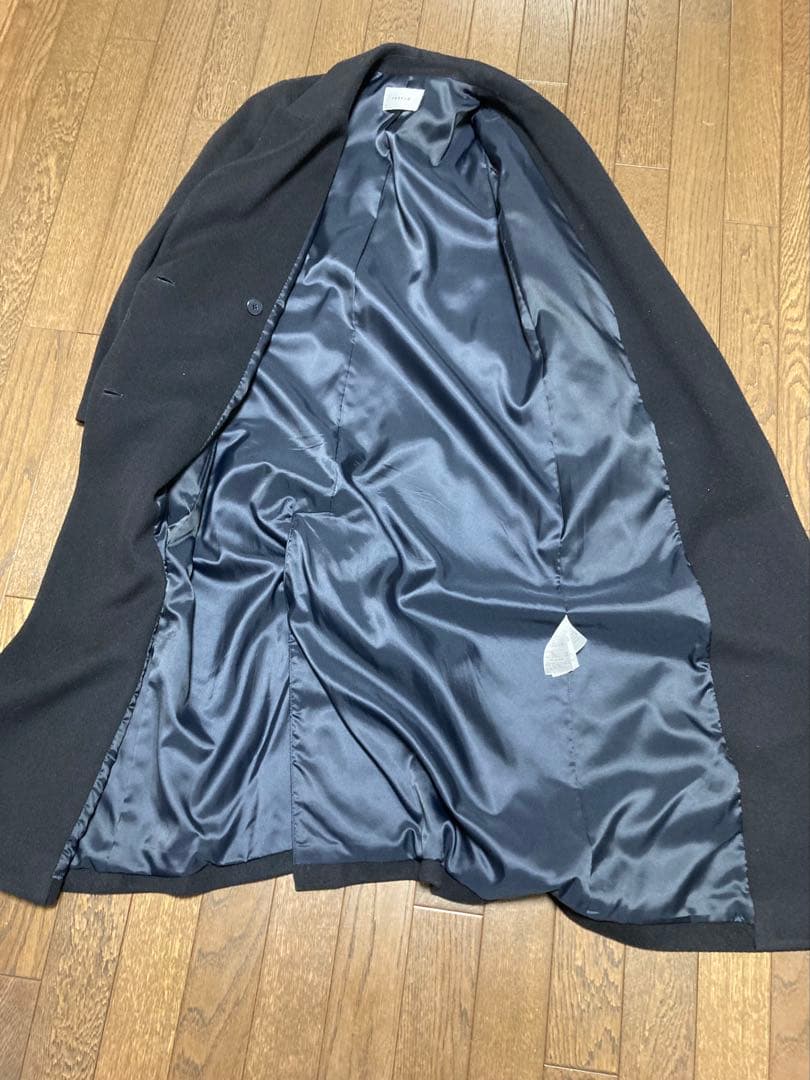 FRAY I.D ウールダブルブレストチェスターコート　0サイズ