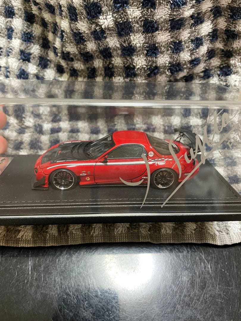 イグニッションモデル　FD3S 魔王号　レッド　1/43