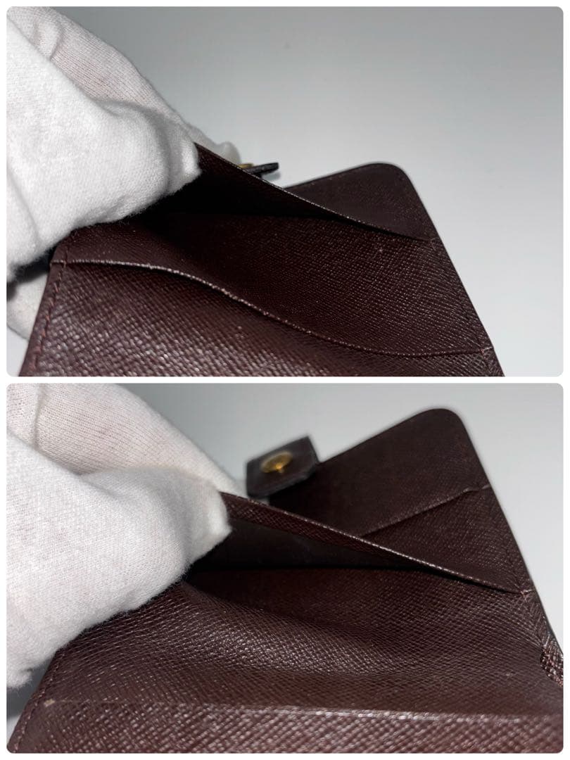 ✨美品✨ルイヴィトン✨ダミエ✨コンパクトジップ 2つ折り財布