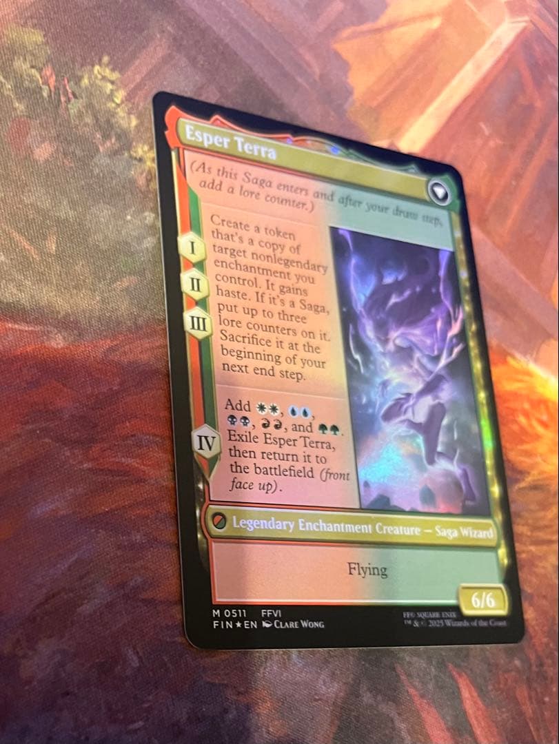 MTG/魔導戦士、ティナ/ 英語/拡張アート/FOIL