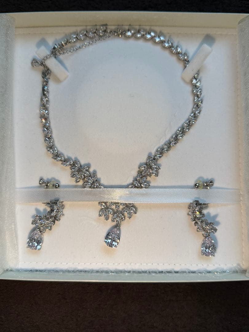 STELLA BRIDAL ネックレス イヤリング セット