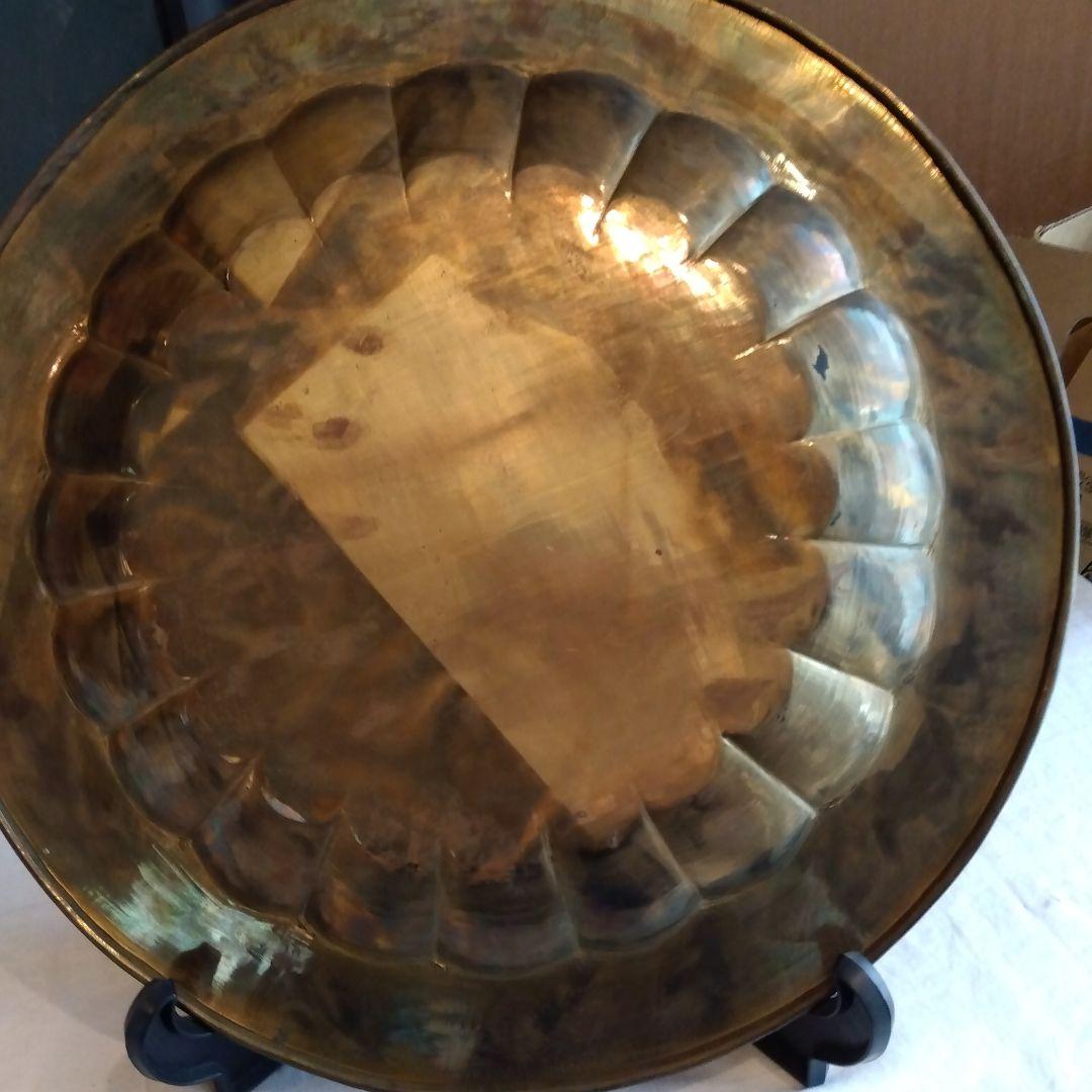 インドの絵皿　骨董品