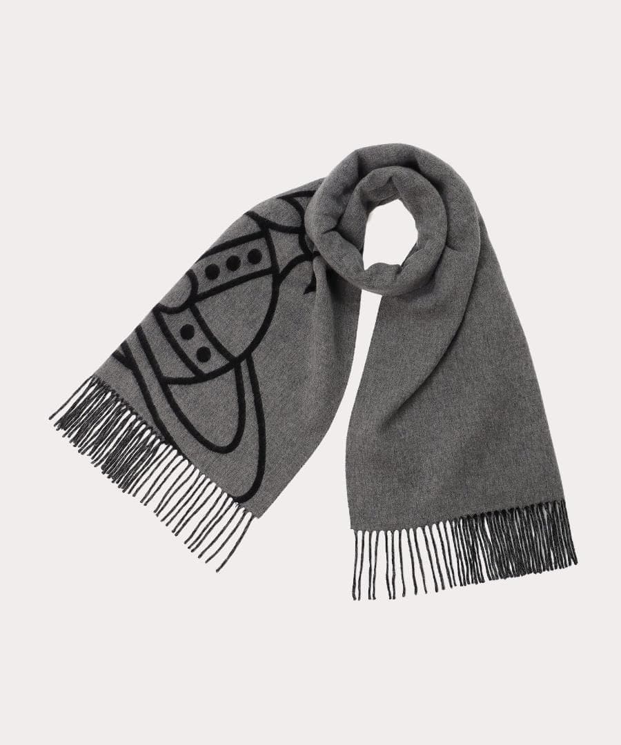 VivienneWestwood リバーシブル ウールマフラー