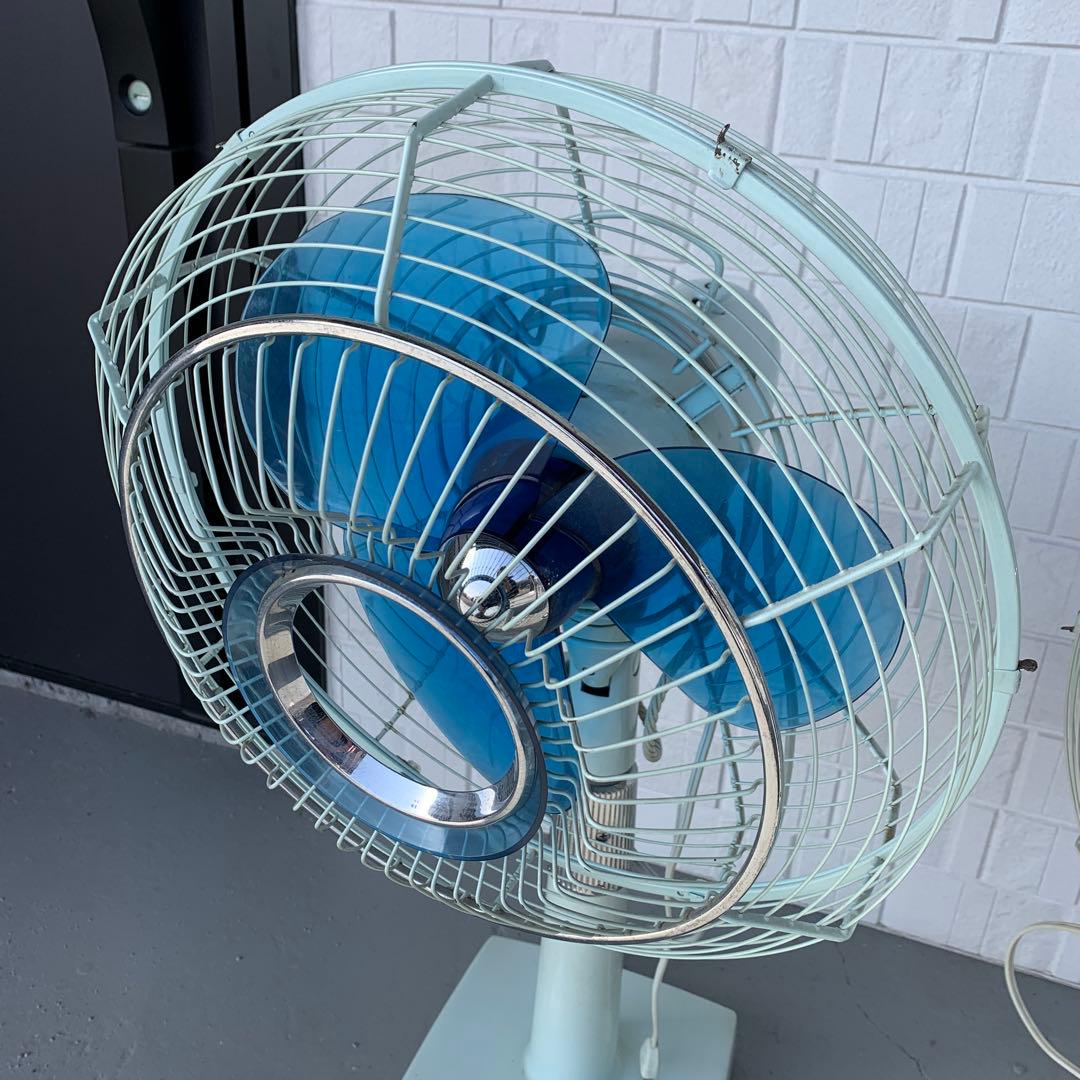 昭和レトロ 扇風機 サンヨー 卓上扇風機 セット