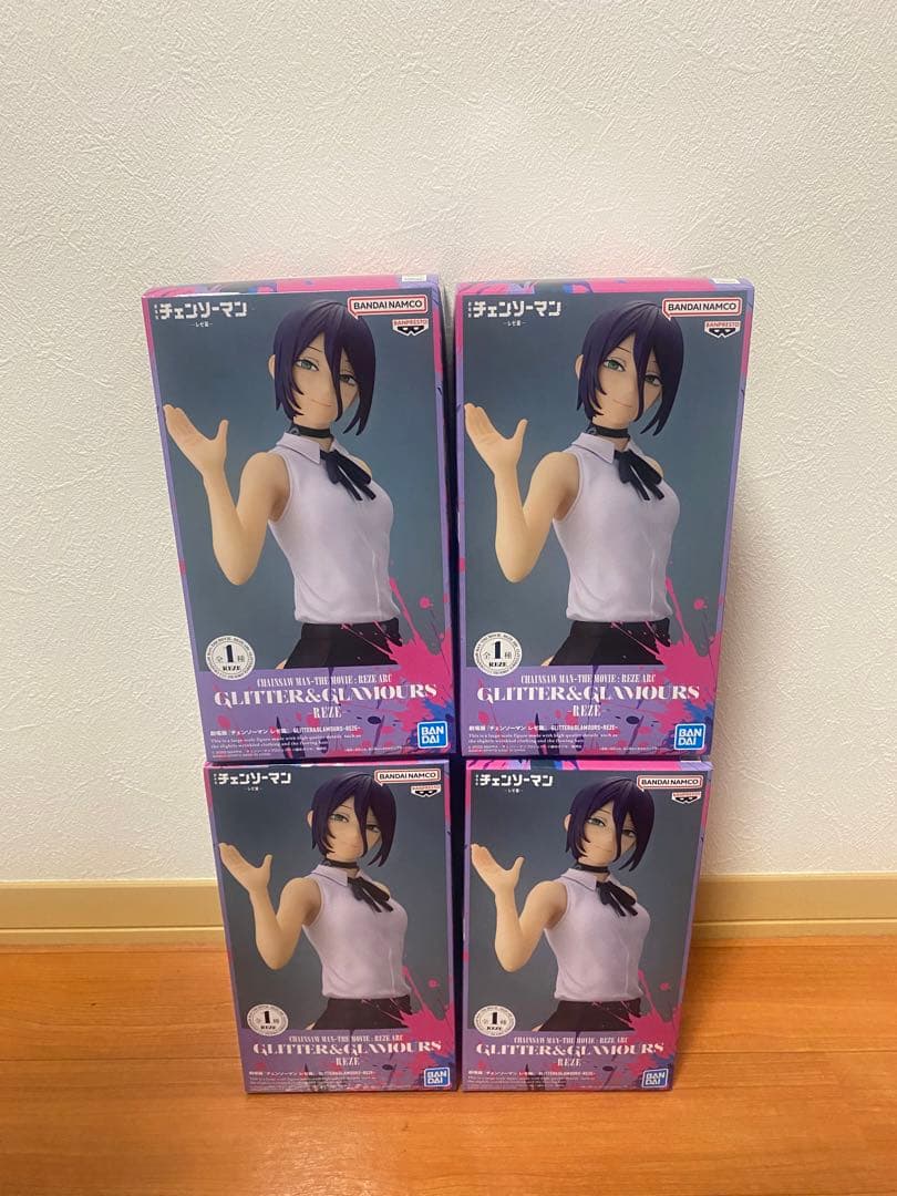 チェンソーマン　レゼ　フィギュア 4体セット