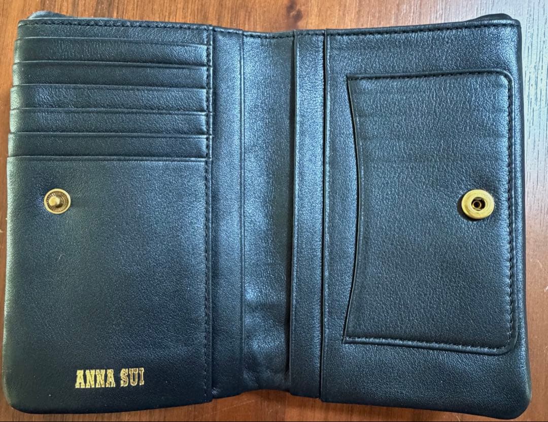 ANNA SUI がま口二つ折り財布