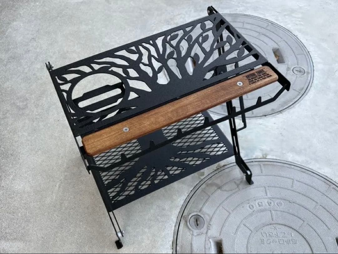 NATURE TONES リトルスタンド 大樹version サテンブラック