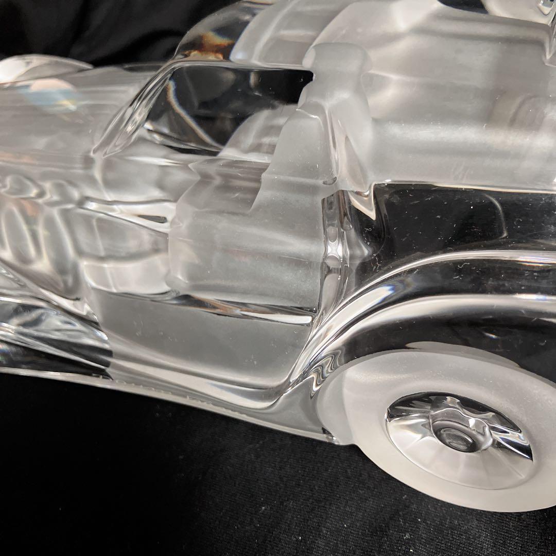 ドーム フランス クリスタル オブジェ 水晶 ブガッティ タイプ57 リビエラ