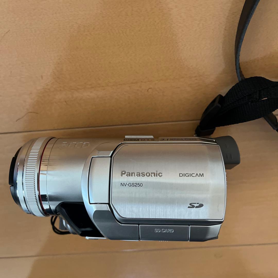Panasonic NV-GS250 ビデオカメラ 3.1メガピクセル