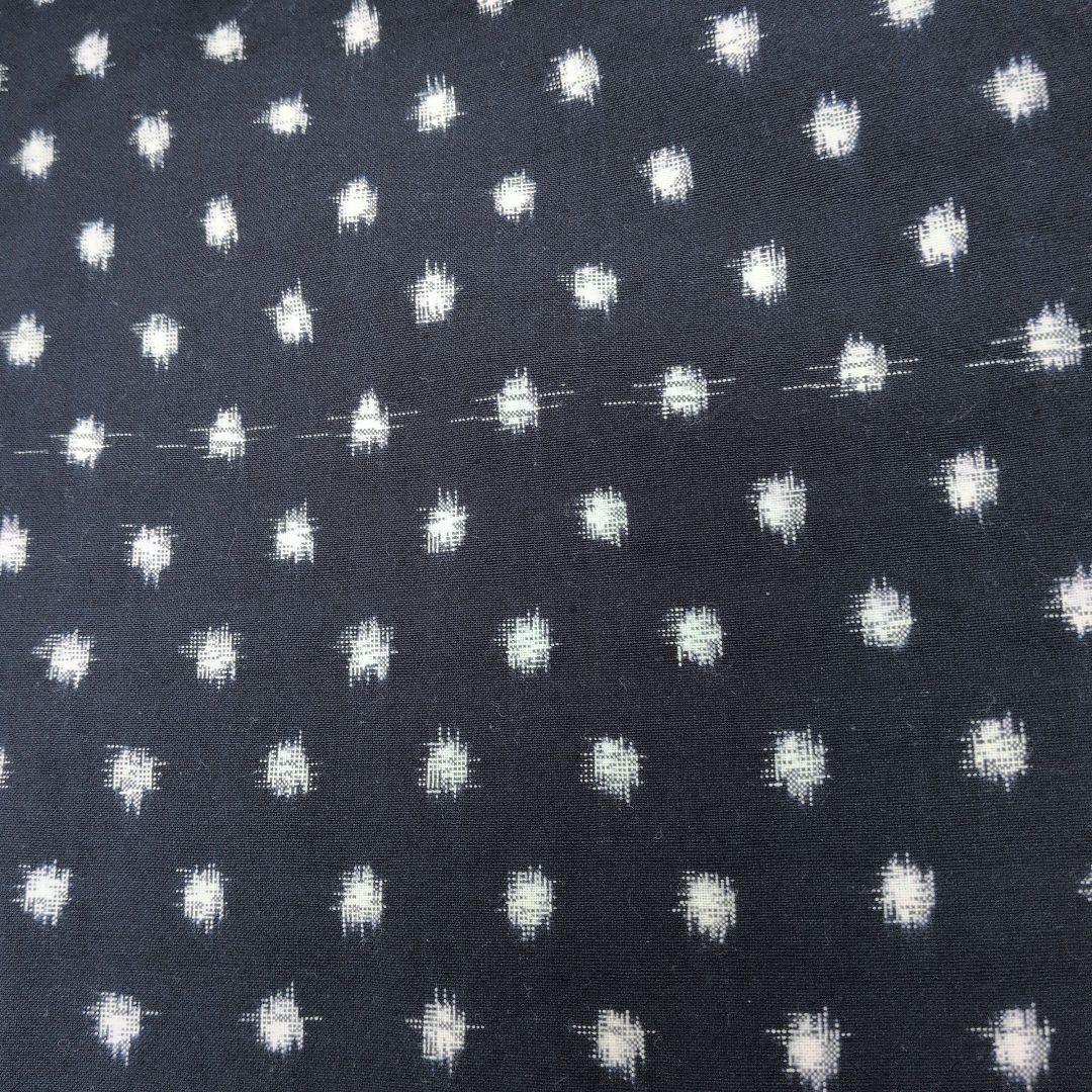 久留米絣　木綿着物　梅屋