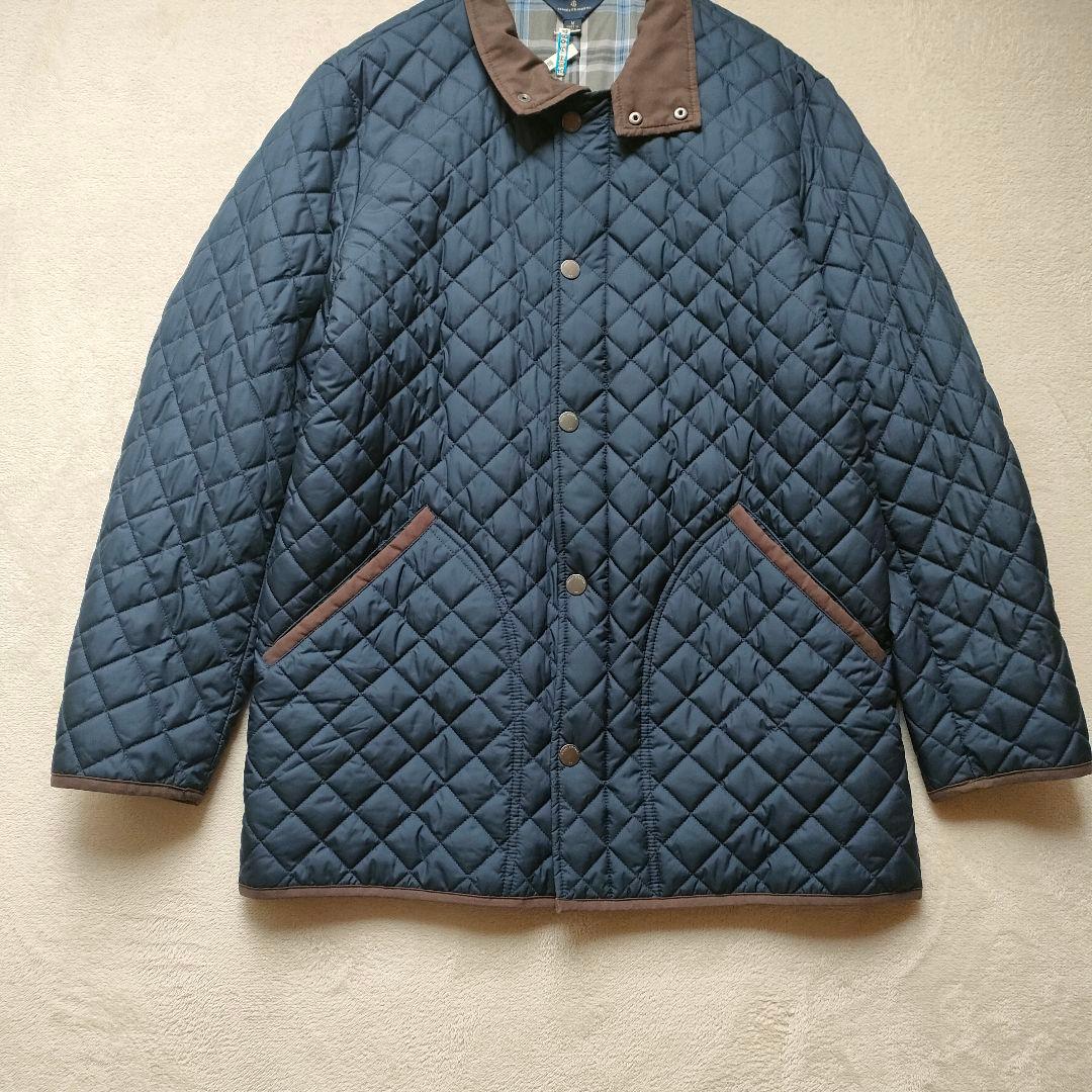 美品 ブルックスブラザーズ キルティングジャケット 中綿 チェック