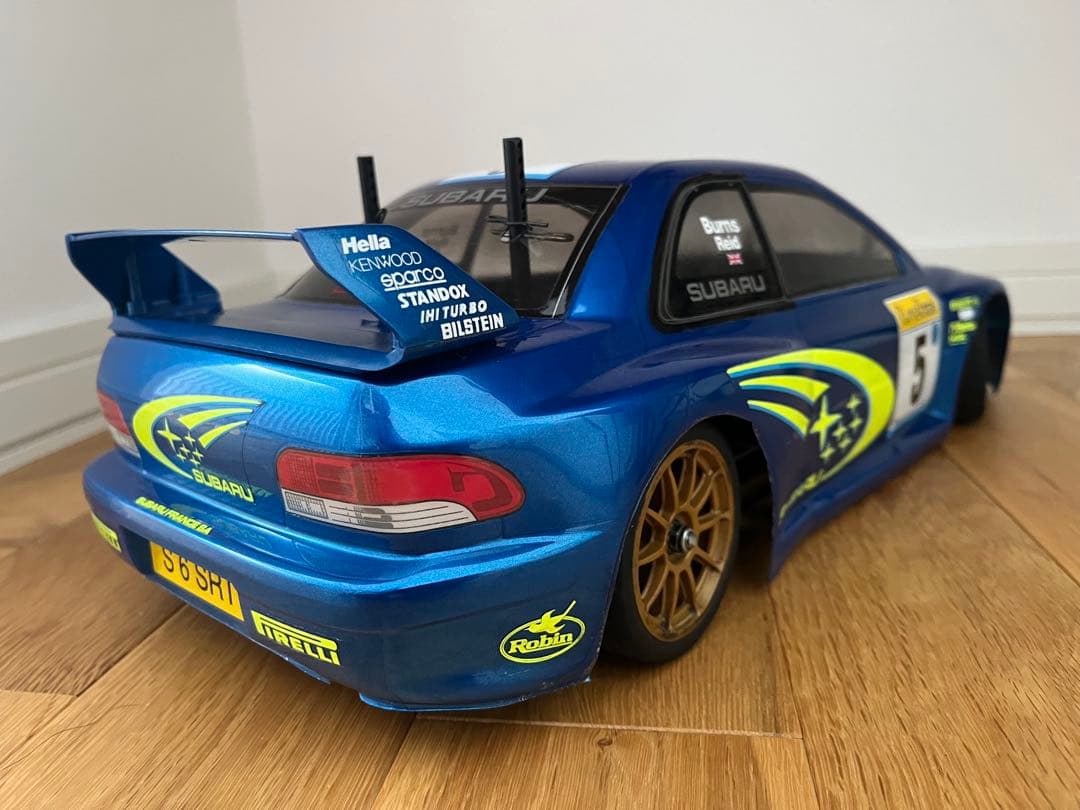 タミヤ tt01 SUBARU インプレッサ WRX STI 1/10