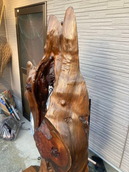 衝立　天然木　一枚板