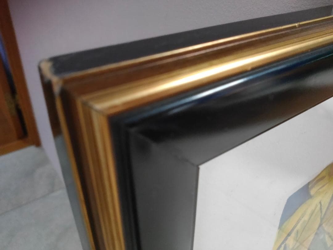 【真作】Michael Leu　マイケル・ルー　リトグラフ　直筆サイン　猫