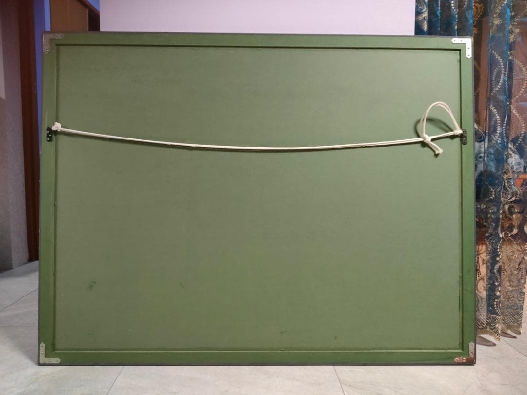 【真作】Michael Leu　マイケル・ルー　リトグラフ　直筆サイン　猫