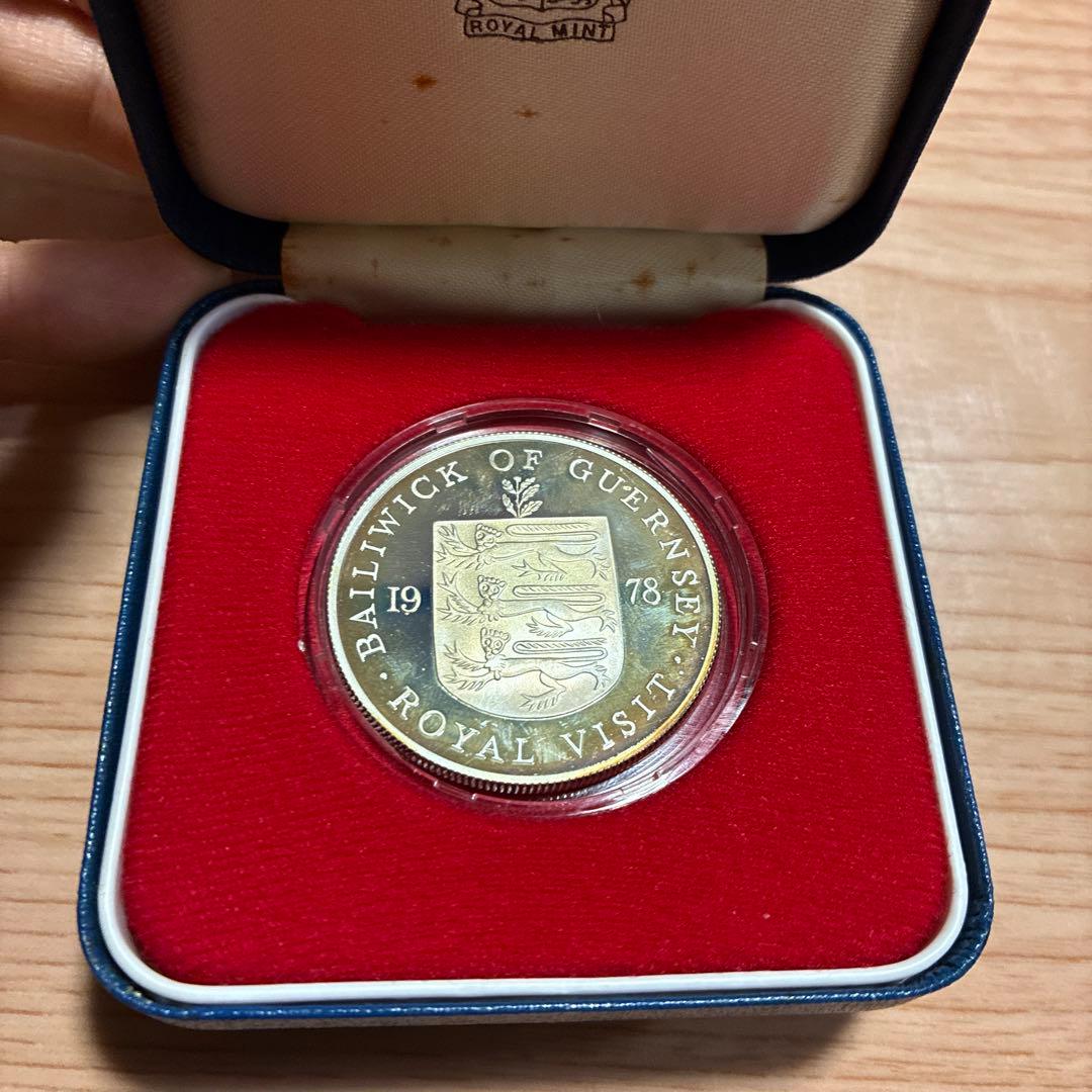 【エリザベス女王】1978年 ロイヤルビジット 記念硬貨