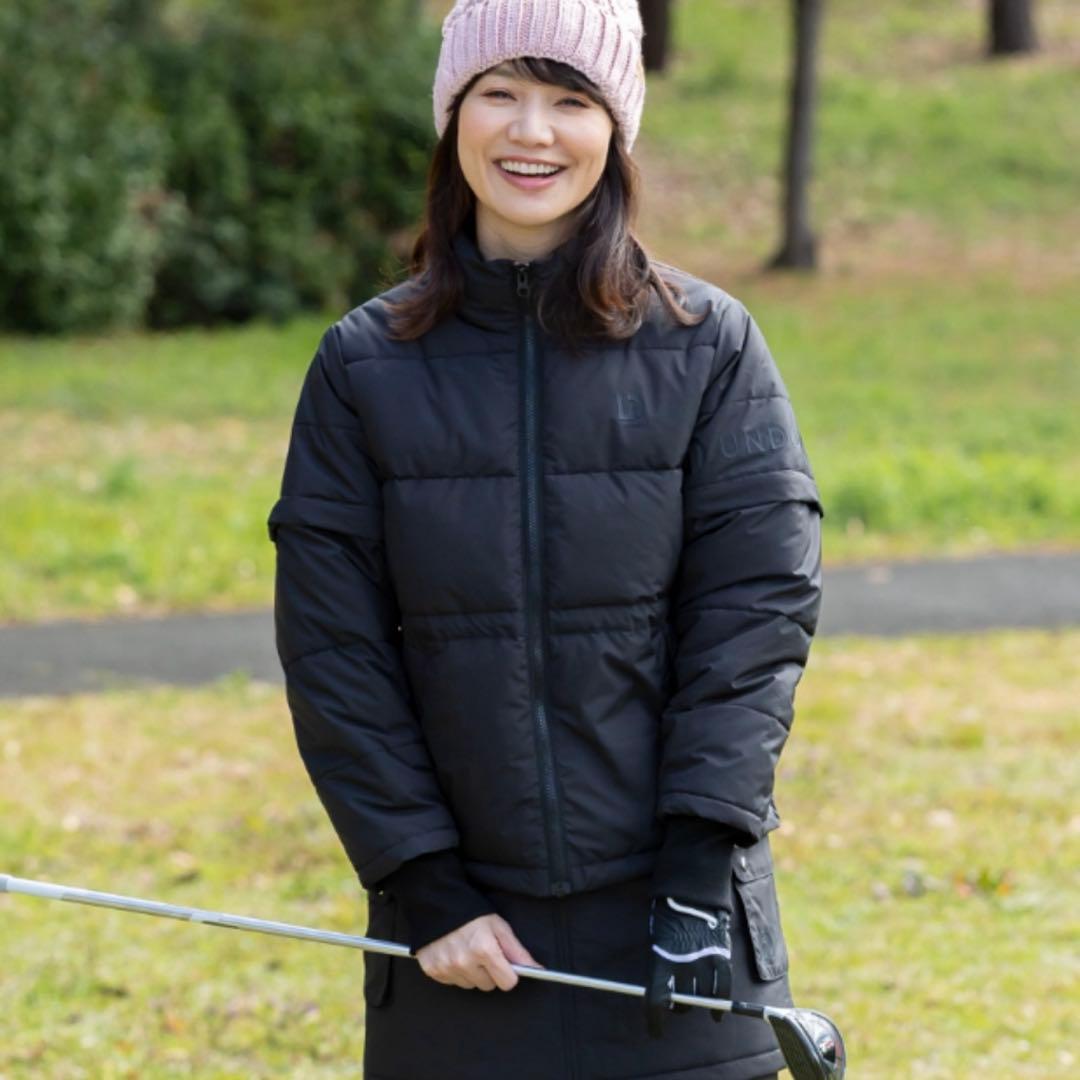 UNDOVEgolf三枝こころコラボ2way中綿ジャケット&スカート