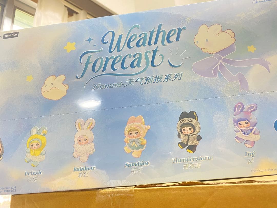 MAKOTOさま専用nommi WeatherForecast 6箱セット未開封
