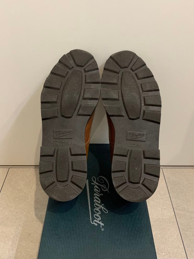 パラブーツ ウィリアム グレインコニャック UK7.5