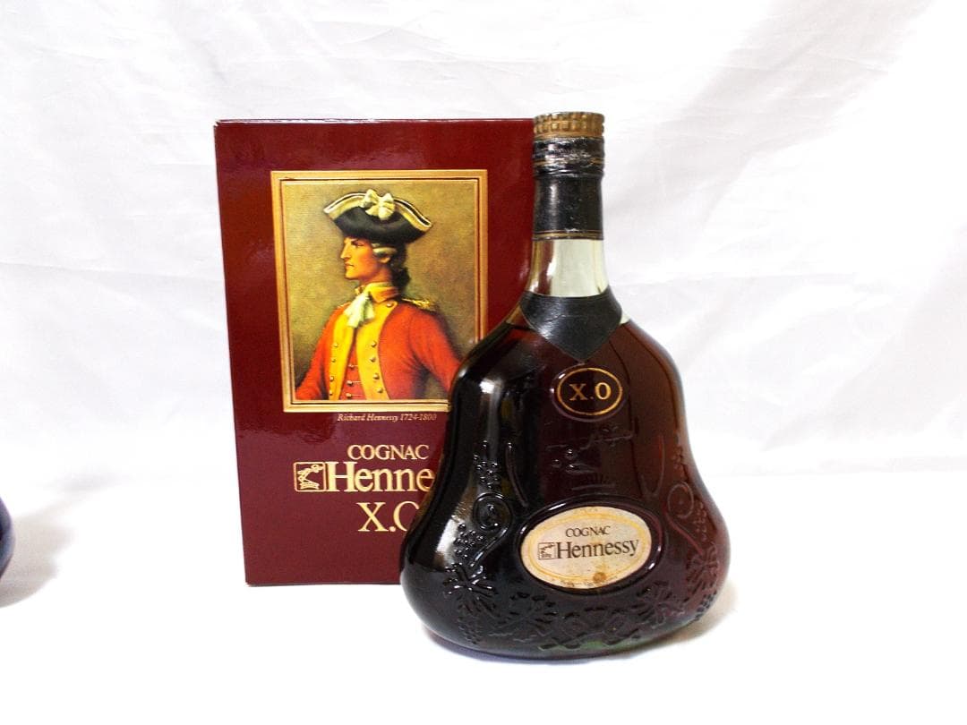 ｐｇｆ　ヘネシー XO 金キャップ グリーンボトル ④⑤⑥３本セット